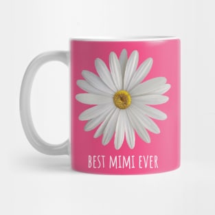 Best Mimi Ever Simple Daisy Floral Mug